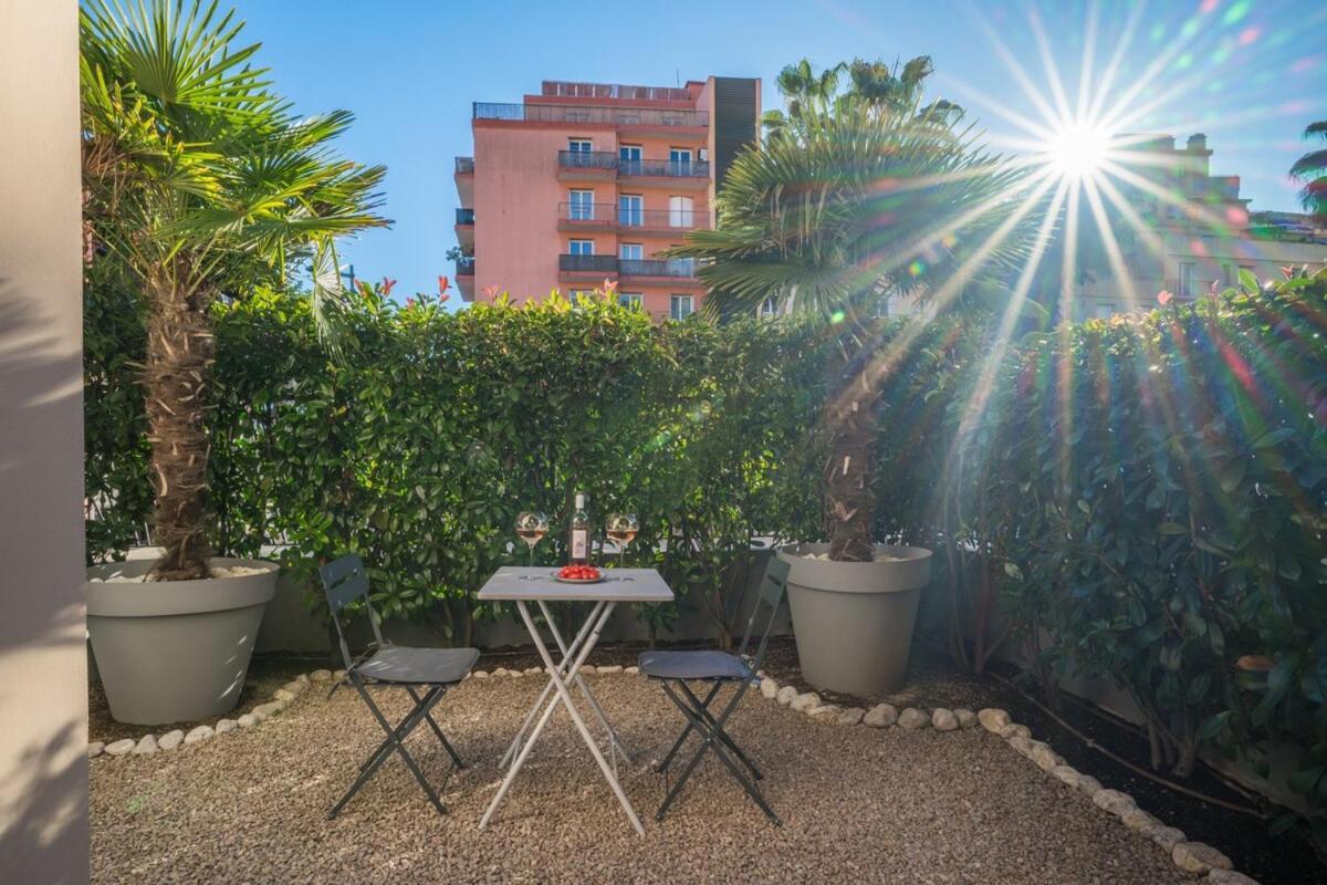 Ferienwohnung Le Coq Wagner - Parking - Air Conditioning - Pool Menton Exterior foto