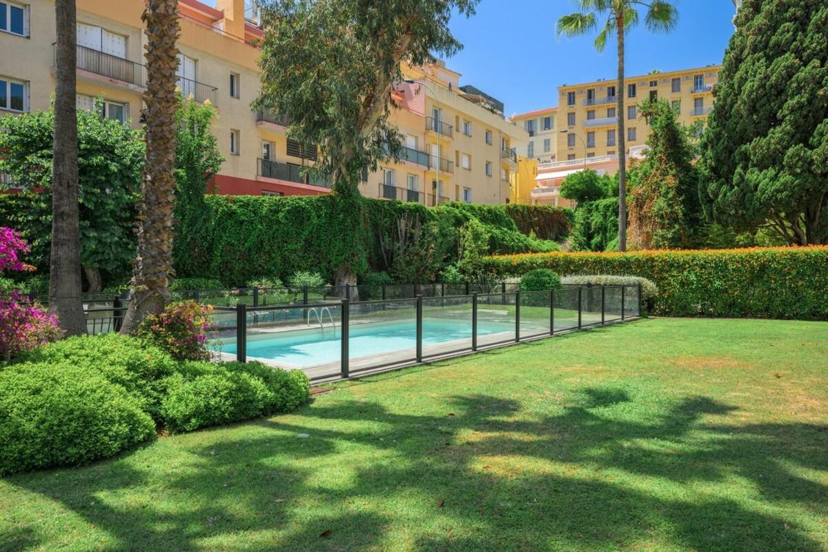 Ferienwohnung Le Coq Wagner - Parking - Air Conditioning - Pool Menton Exterior foto