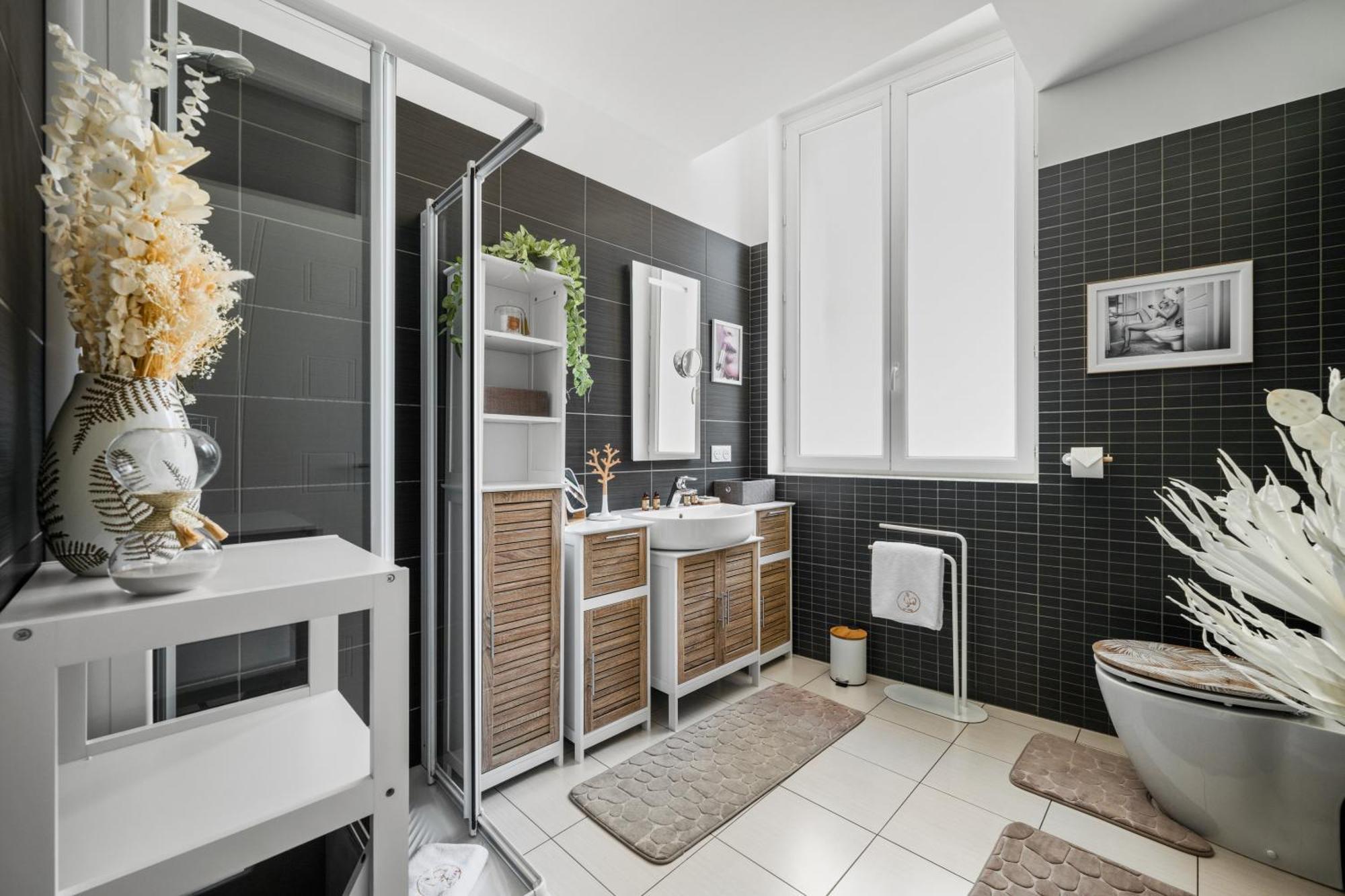 Ferienwohnung Le Coq Wagner - Parking - Air Conditioning - Pool Menton Exterior foto