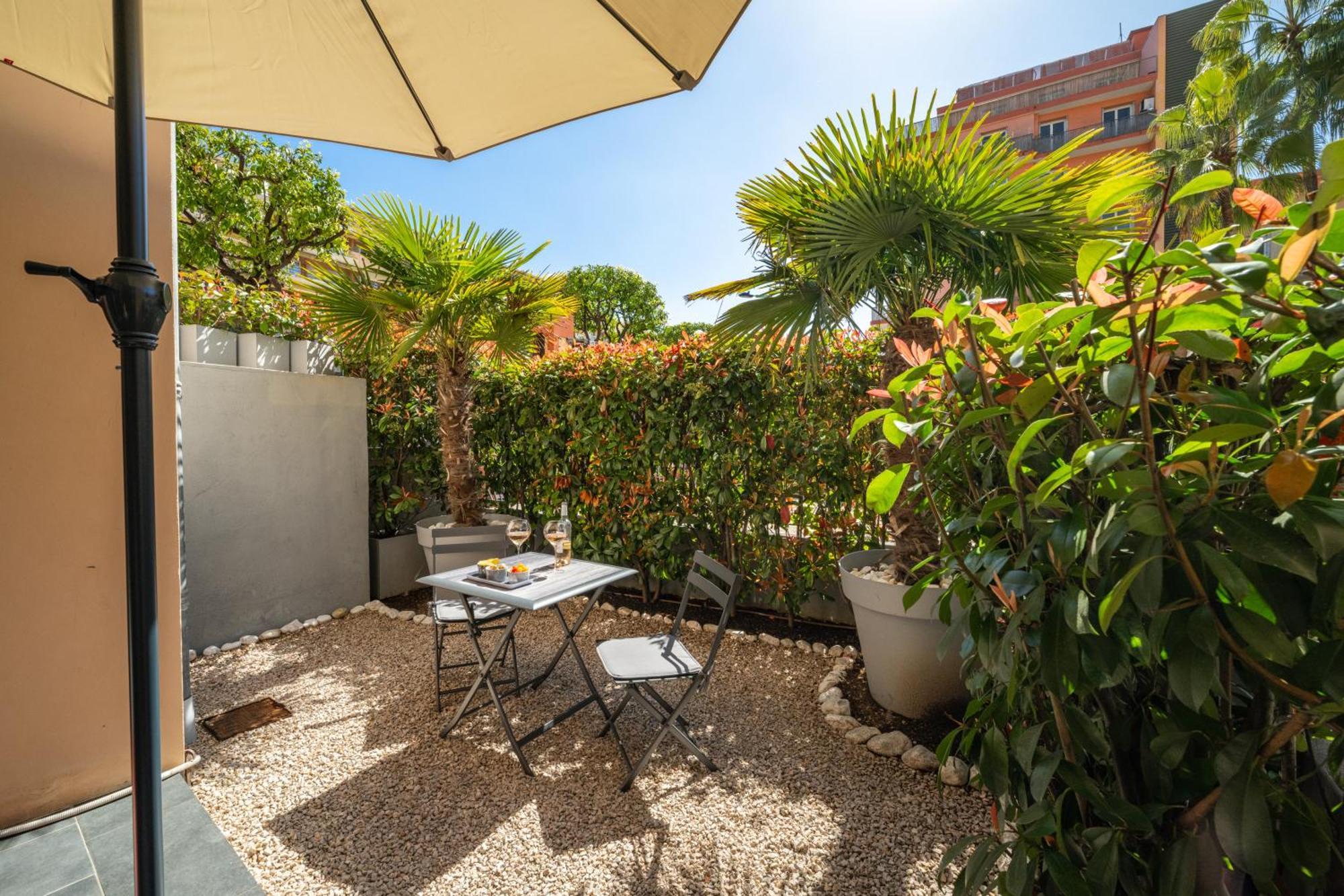 Ferienwohnung Le Coq Wagner - Parking - Air Conditioning - Pool Menton Exterior foto