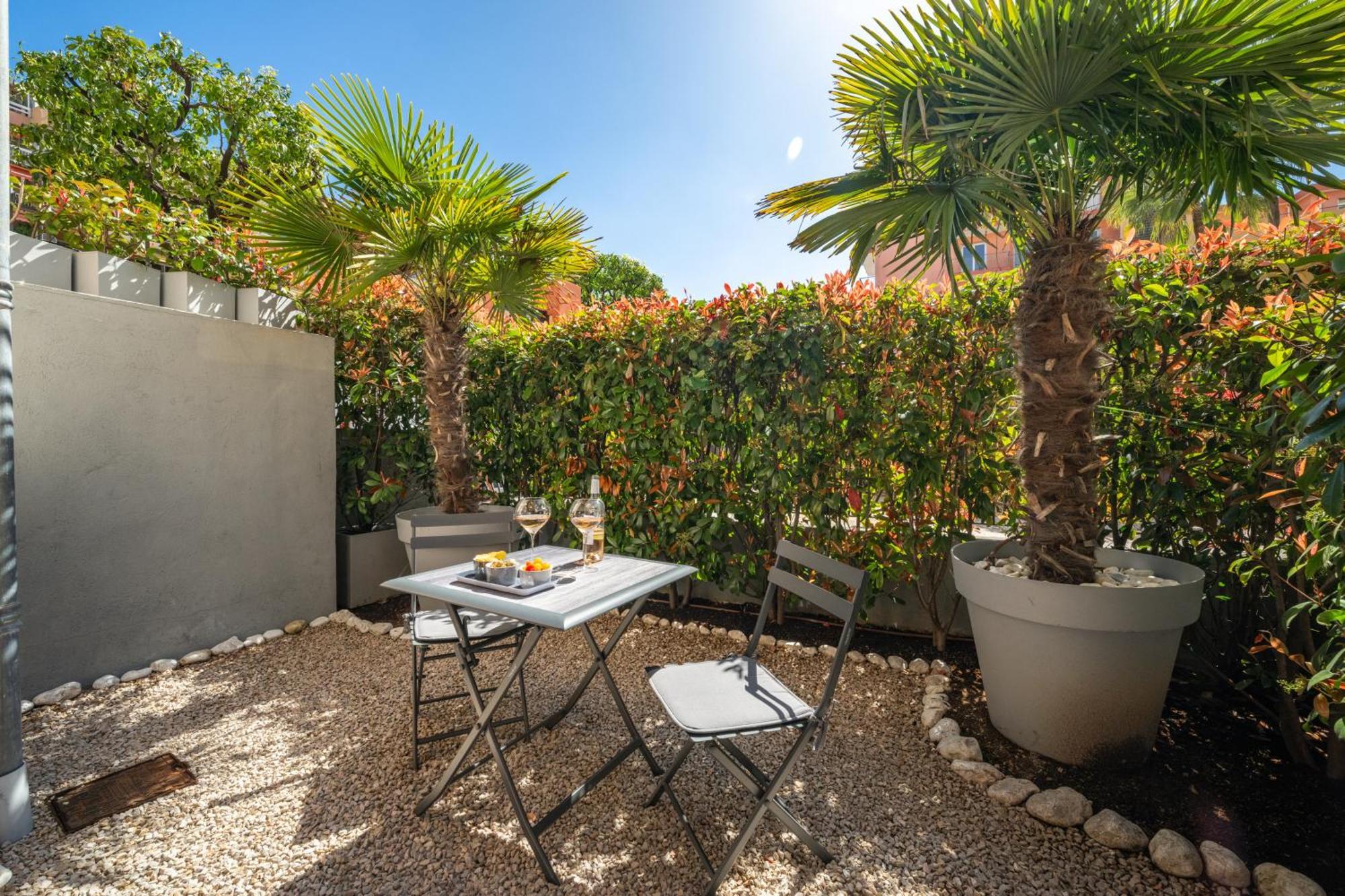 Ferienwohnung Le Coq Wagner - Parking - Air Conditioning - Pool Menton Exterior foto